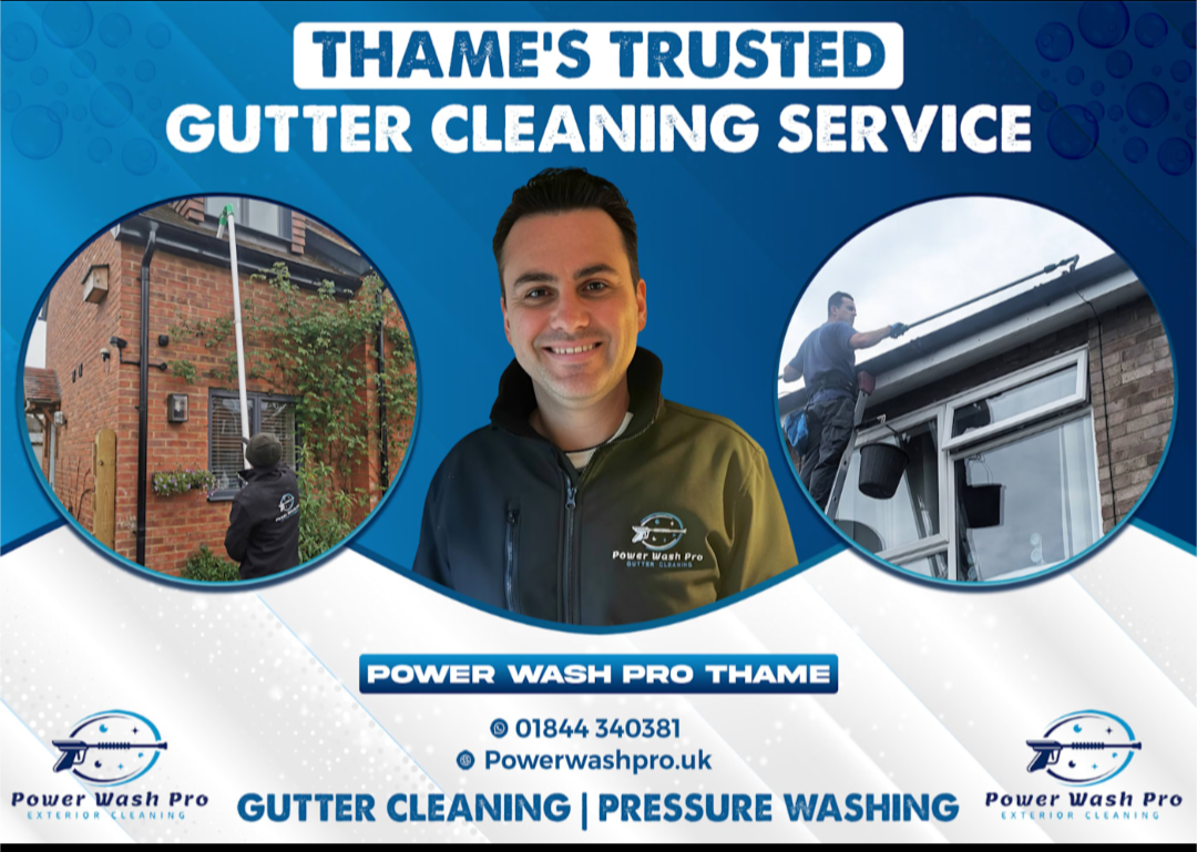 Thorough Gutter Cleaning in Thame, Oxfordshire