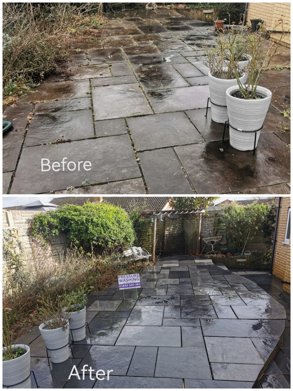 Pressure Washing Makeover In Thame