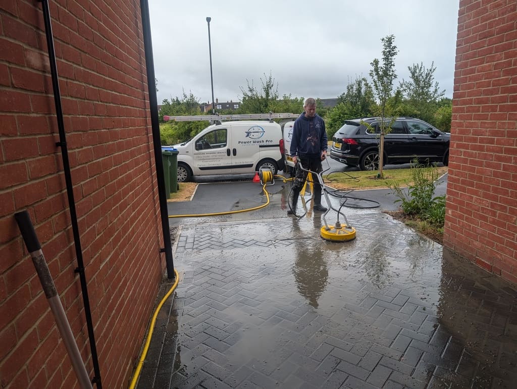 Pressure-Washing-Services-Makeover-for-Marlow-Driveway 0