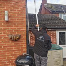 Clogged-Gutter-Cleaning-In-Thame-With-The-Gutter-Vac 1