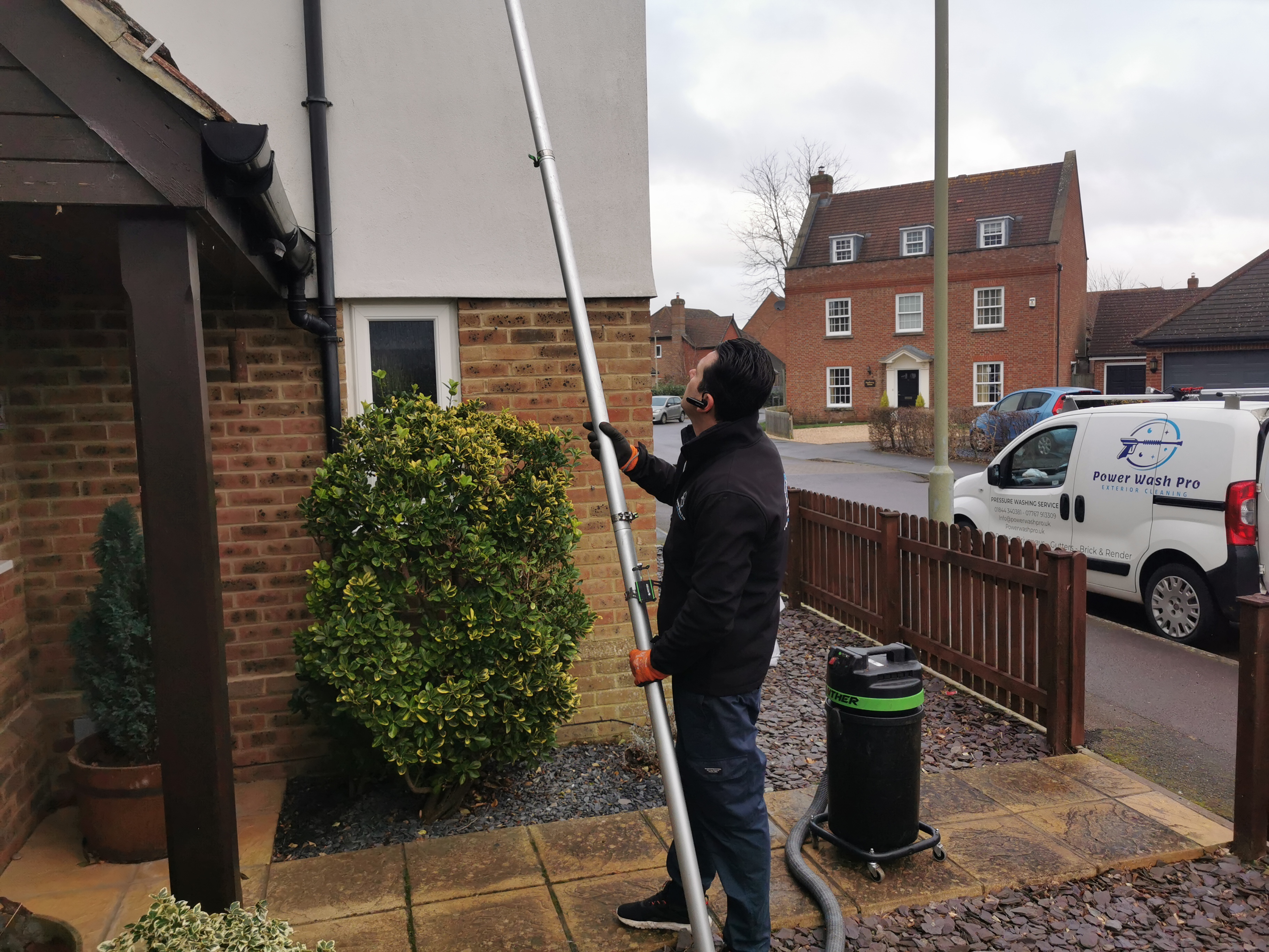 January 2024: A Full Day of Gutter Cleaning on One Street in Thame 