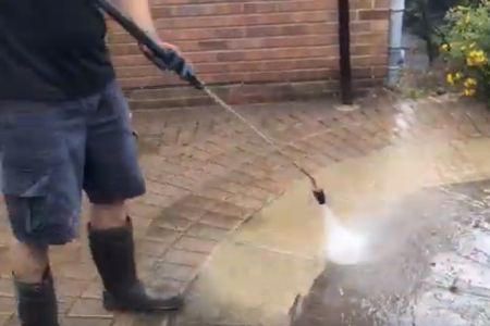 Patio Pressure Washing In Marlow